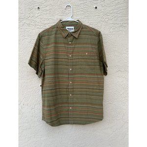 Mountain Khakis short sleeve button down shirt mens size large